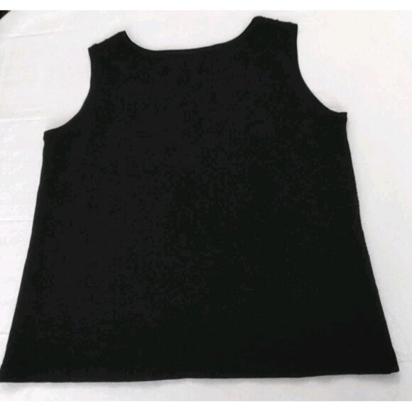 Elana by Tanner Women 2X Sleeveless Sweater Vest Wool/Rayon Beaded Decorating - Picture 8 of 9